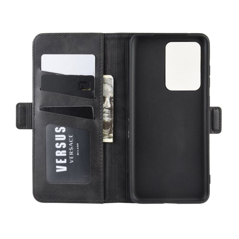 Fodral för Samsung Galaxy S20 Ultra Svart Dubbel Klaff