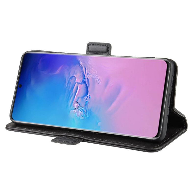 Fodral för Samsung Galaxy S20 Ultra Svart Dubbel Klaff