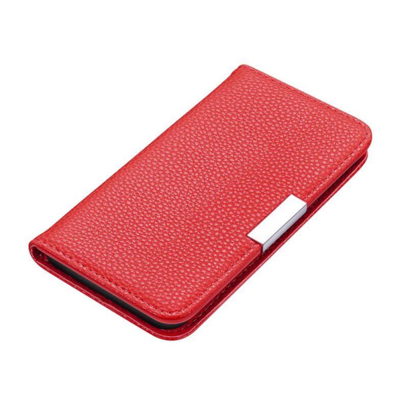 Folio-fodral Samsung Galaxy S20 Ultra Svart Ultra Chic Lychee Imitationsläder