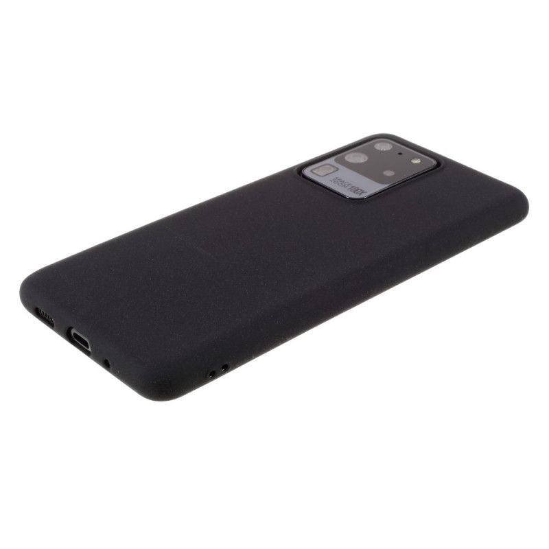 Skal Samsung Galaxy S20 Ultra Svart Mattsilikon