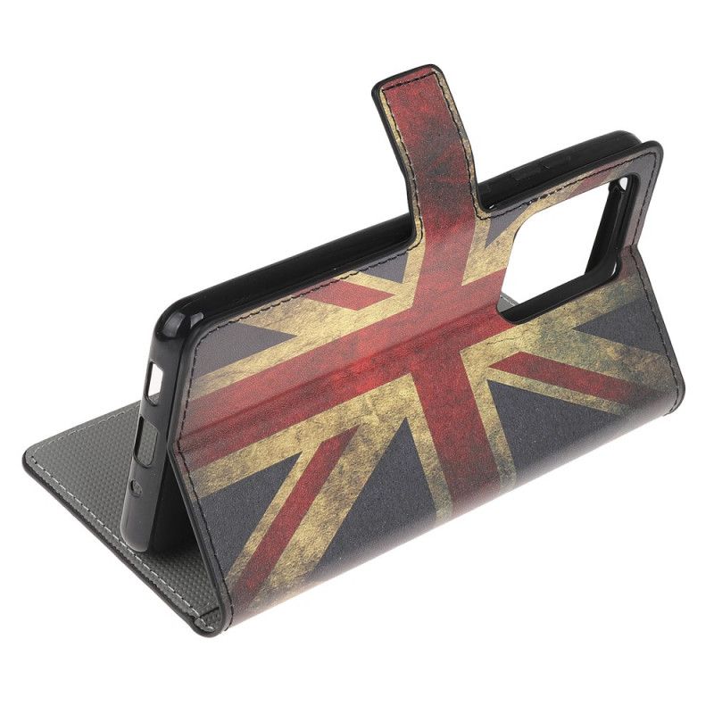 Skyddsfodral Samsung Galaxy S20 Ultra Englands Flagga