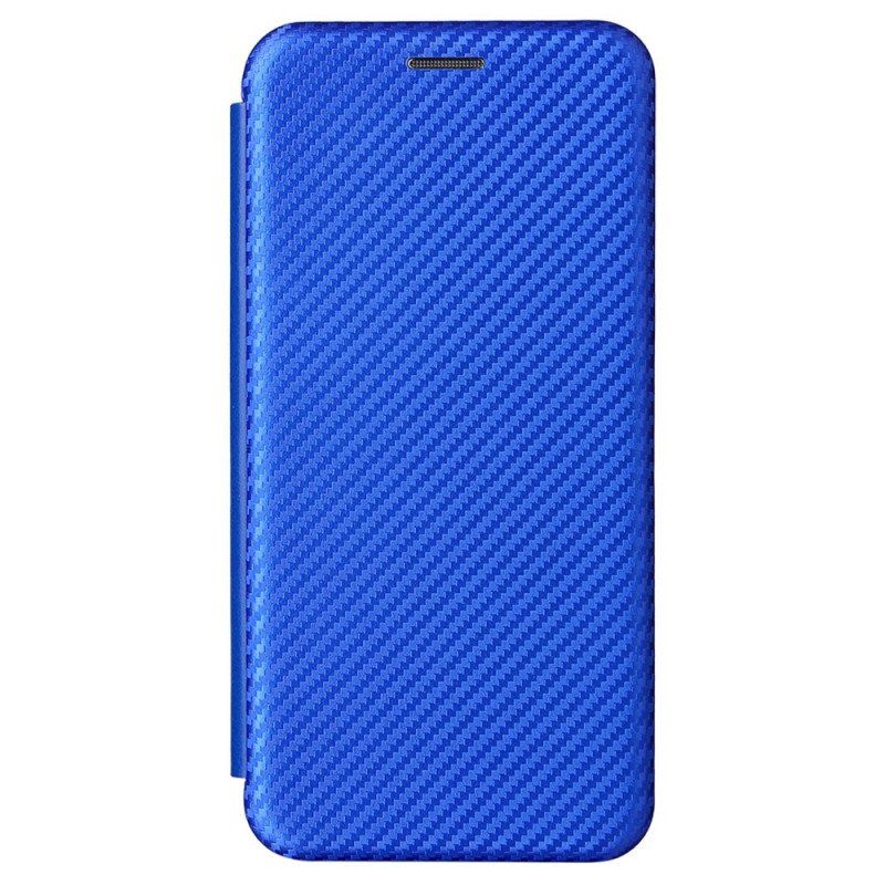 Folio-fodral Samsung Galaxy S22 5G Läderfodral Kolfiber