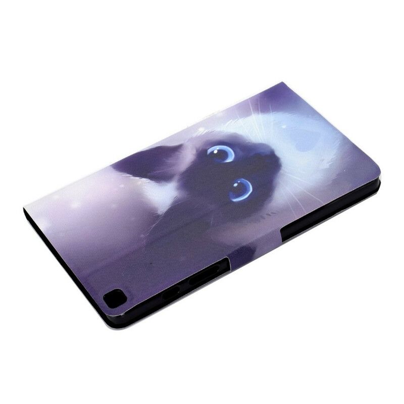 Fodral För Samsung Galaxy Tab A7 Lite Blue Eyes Cat