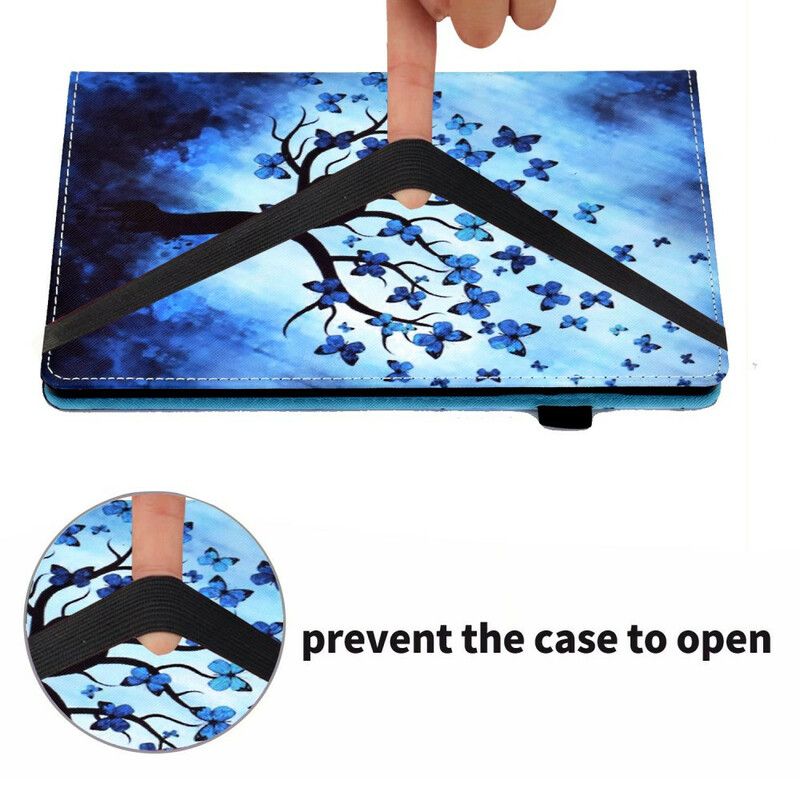 Fodral Samsung Galaxy Tab A7 Lite Fjärilsvariationer