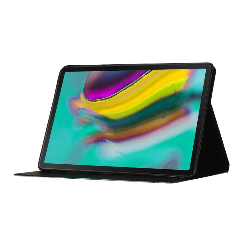 Fodral Samsung Galaxy Tab A7 Lite Glitter Design