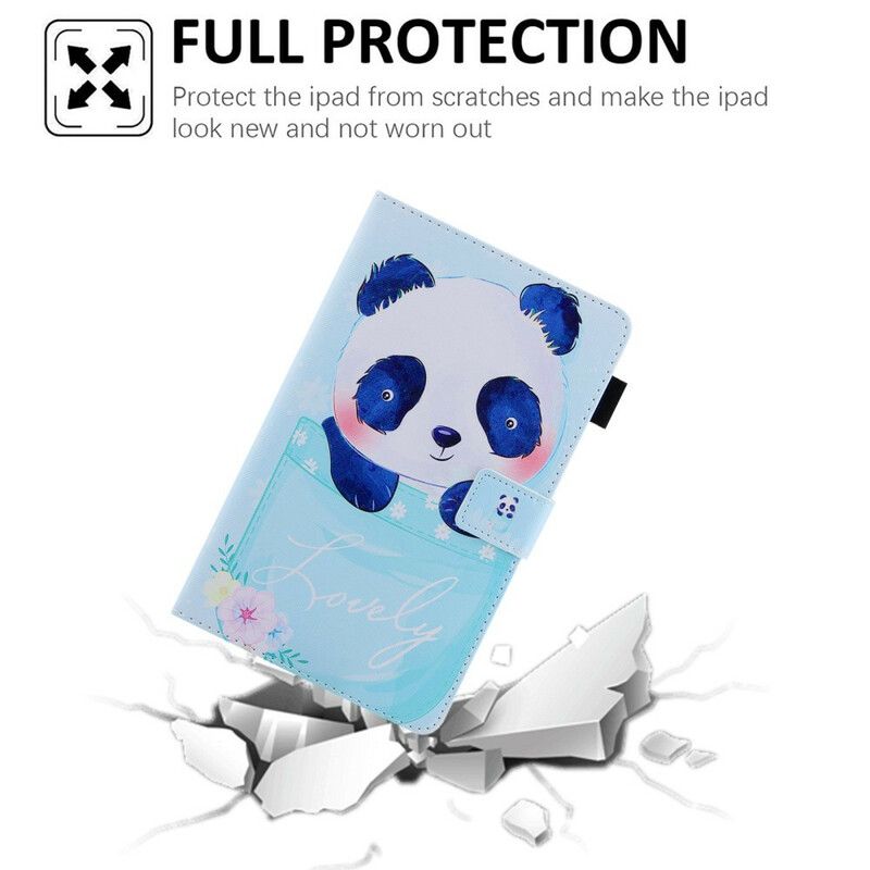 Fodral Samsung Galaxy Tab A7 Lite Härlig Panda