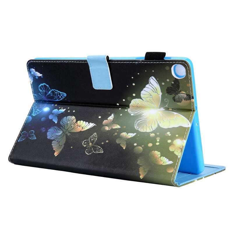 Fodral Samsung Galaxy Tab A7 Lite Magiska Fjärilar
