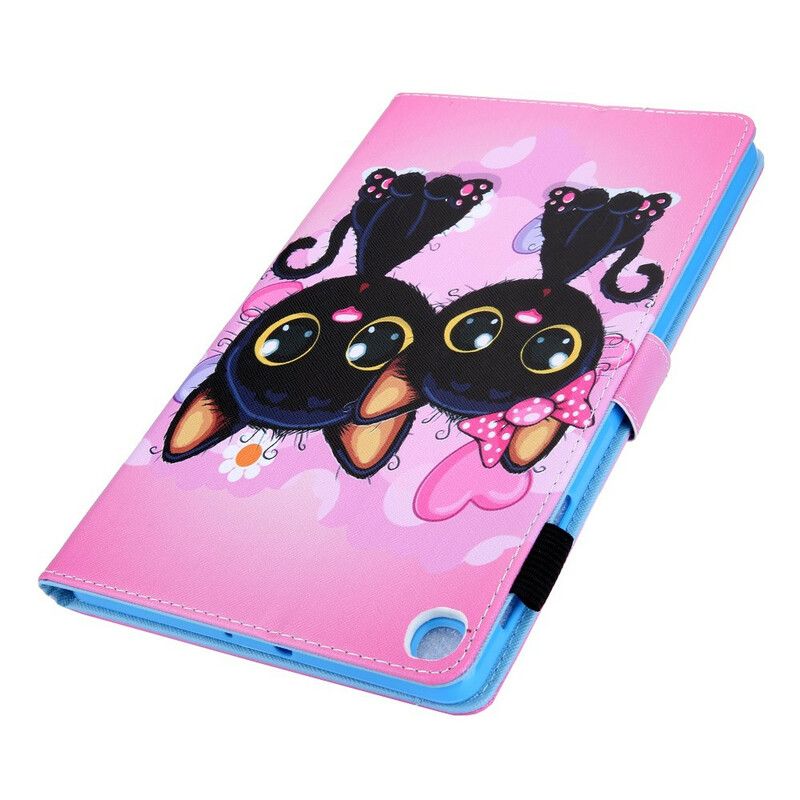 Fodral Samsung Galaxy Tab A7 Lite Par Katter