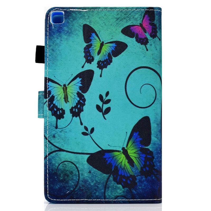 Fodral Samsung Galaxy Tab A7 Lite Unika Fjärilar