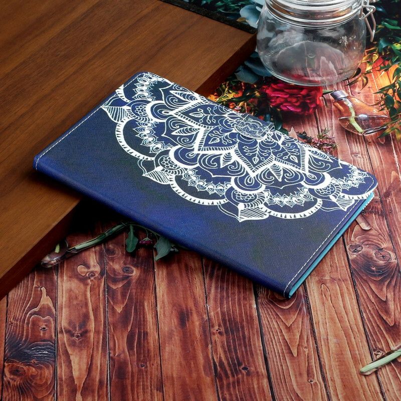 Läderfodral Samsung Galaxy Tab A7 Lite Telefonfodral Mandala Art Series
