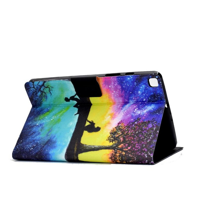 Läderfodral Samsung Galaxy Tab A7 Lite Telefonfodral Reverie Under The Tree