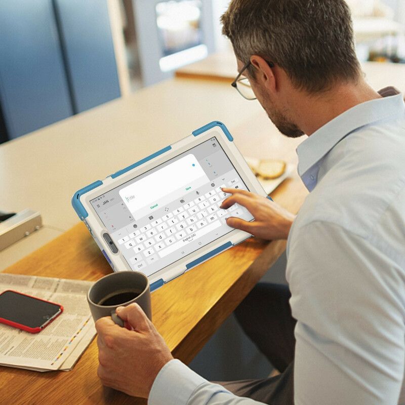 Skal För Samsung Galaxy Tab A7 Lite Multifunktionsaxelrem Färg