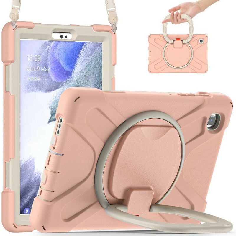 Skal Samsung Galaxy Tab A7 Lite Telefonfodral Multifunktionell Med Axelrem