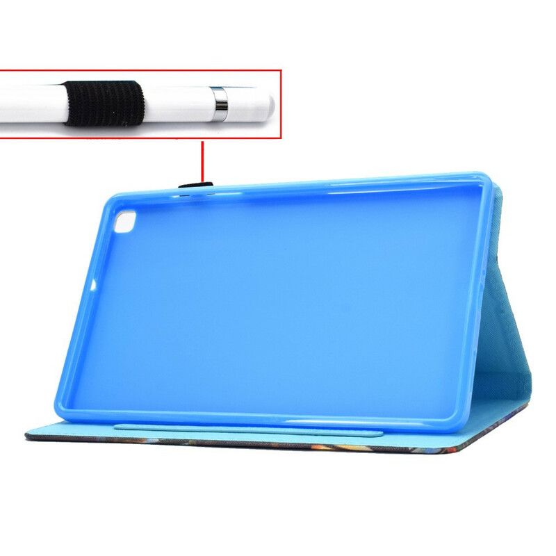 Skyddsfodral Samsung Galaxy Tab A7 Lite Bibliotek