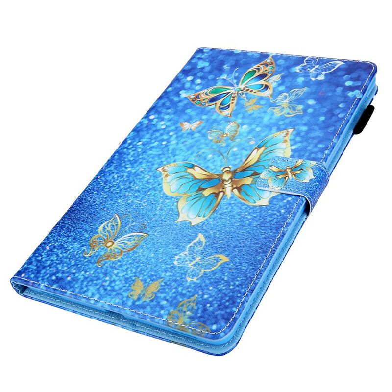 Skyddsfodral Samsung Galaxy Tab A7 Lite Fjärilar