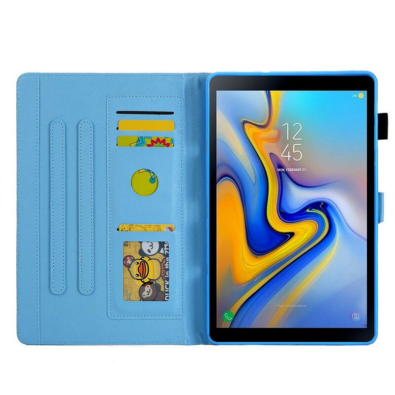Skyddsfodral Samsung Galaxy Tab A7 Lite Stjärnfjärilar
