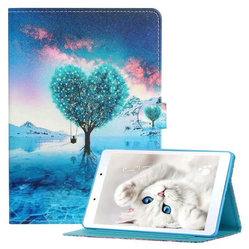 Skyddsfodral Samsung Galaxy Tab A7 Lite Trädhjärta