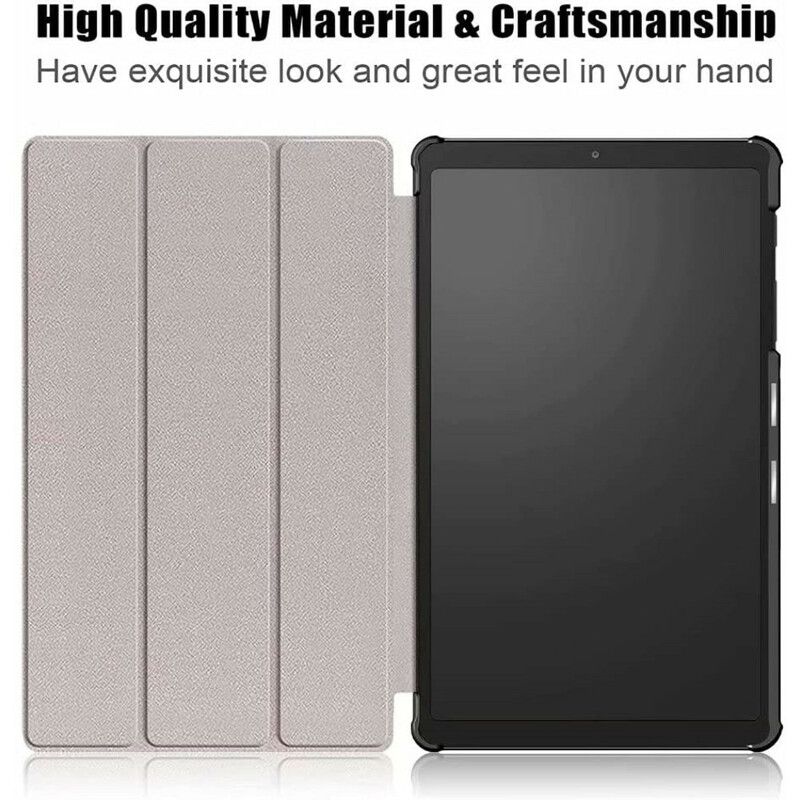 Smart Fodral Samsung Galaxy Tab A7 Lite Konstläder Och Skärmskydd