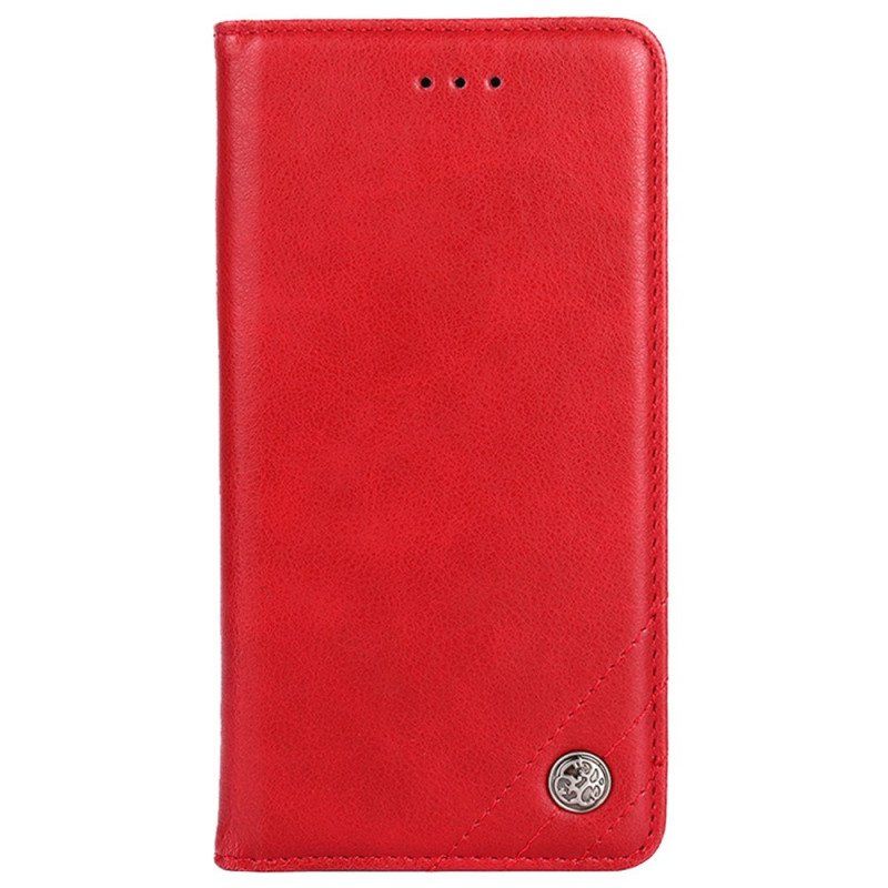 Folio-fodral Samsung Galaxy A53 5G Läderfodral Stil Lädernit