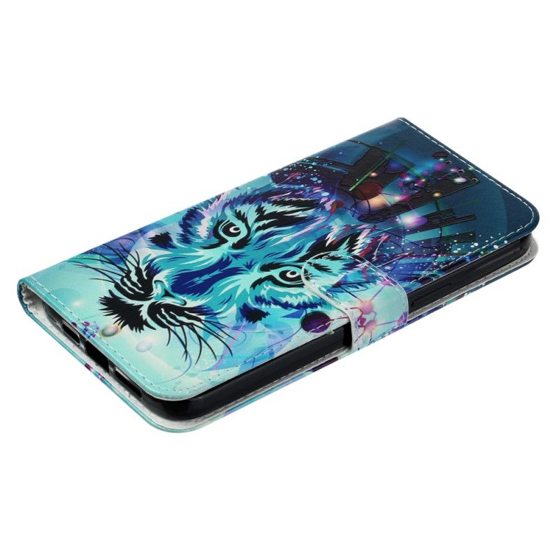 Läderfodral Xiaomi 14t Pro Telefonfodral Premium Wolf