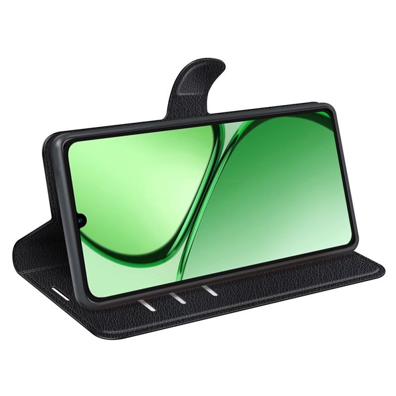 Fodral För Realme C61 Klassiskt Litchi-konstläder