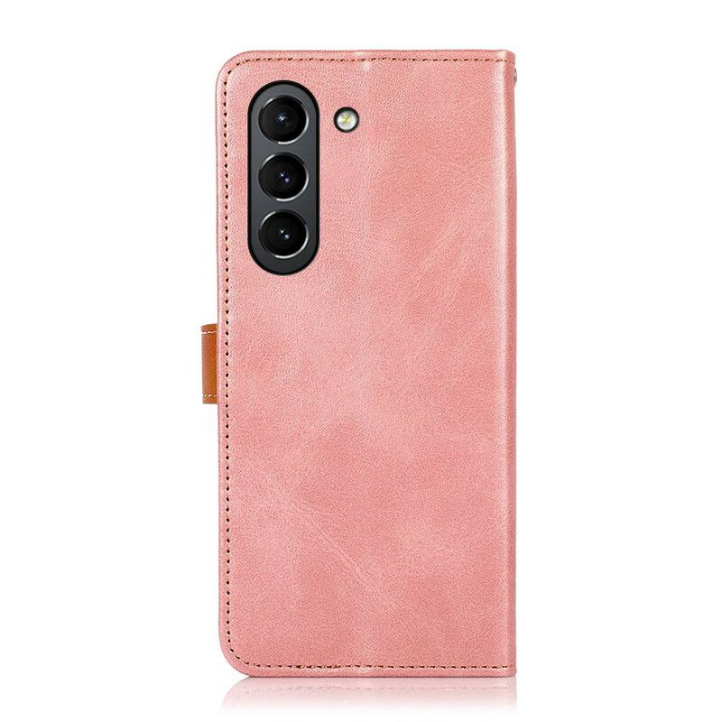 Fodral Samsung Galaxy S21 Fe Konstläder Med Khazneh-rem