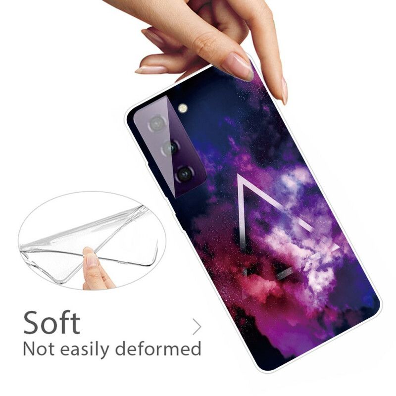 Skal Samsung Galaxy S21 Fe Flexibel Geometri