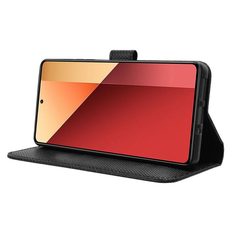 Fodral För Xiaomi Redmi Note 14s Texturerat Konstläder