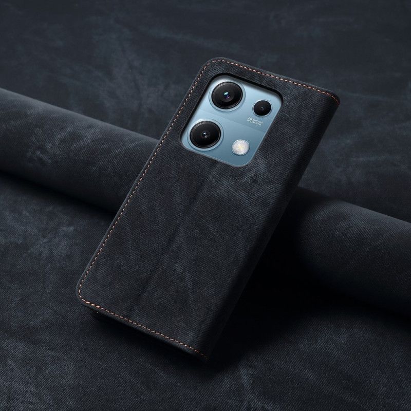 Folio-fodral För Xiaomi Redmi Note 14s Denimtyg