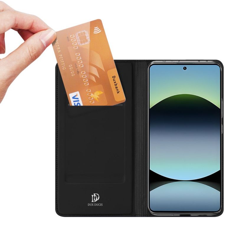 Folio-fodral För Xiaomi Redmi Note 14s Skin Pro Series Dux Duci