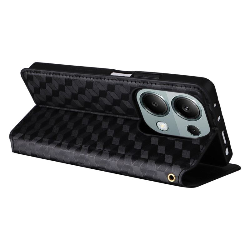 Folio-fodral Xiaomi Redmi Note 14s Diamantmönster