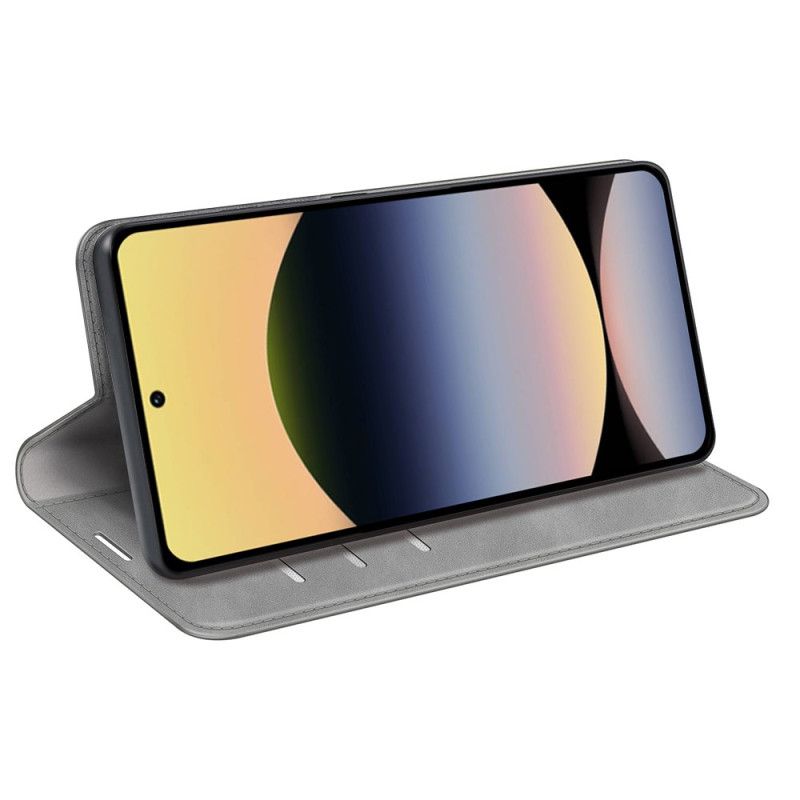 Folio-fodral Xiaomi Redmi Note 14s Telefonfodral Läderstil