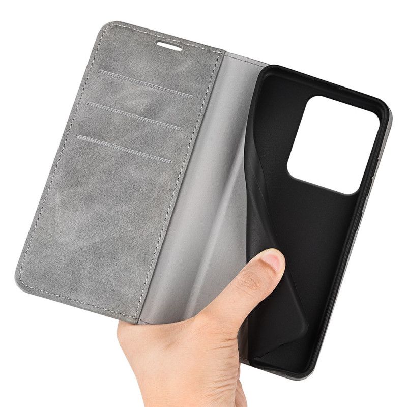 Folio-fodral Xiaomi Redmi Note 14s Telefonfodral Läderstil