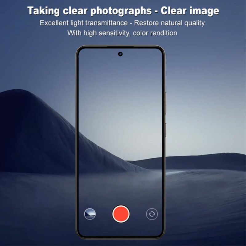 Linsskydd I Härdat Glas För Xiaomi Redmi Note 14s (svart Version)