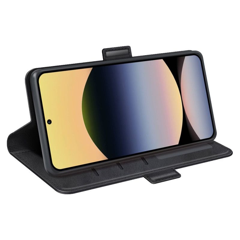 Skyddsfodral Xiaomi Redmi Note 14s Dubbel Magnetisk Spänne