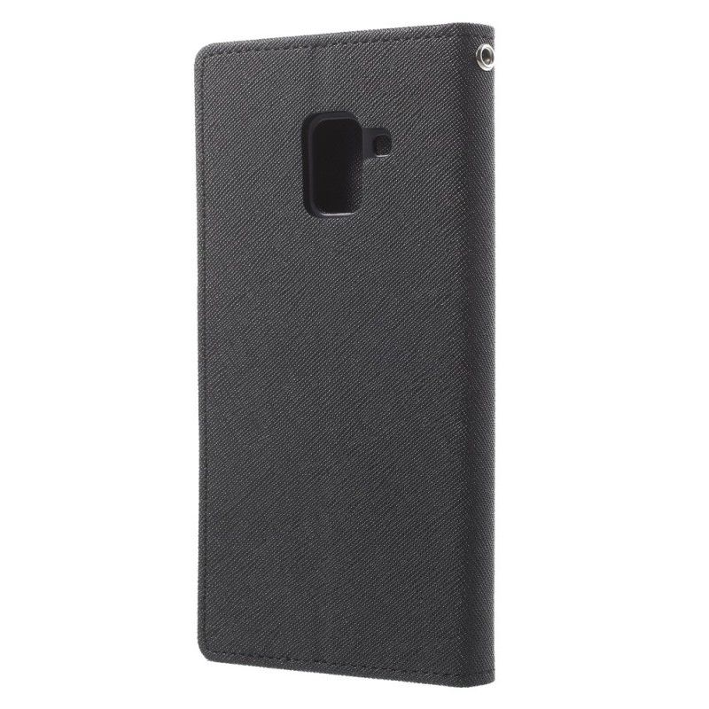 Fodral Samsung Galaxy A8 Grön Tvåfärgat Kvicksilver