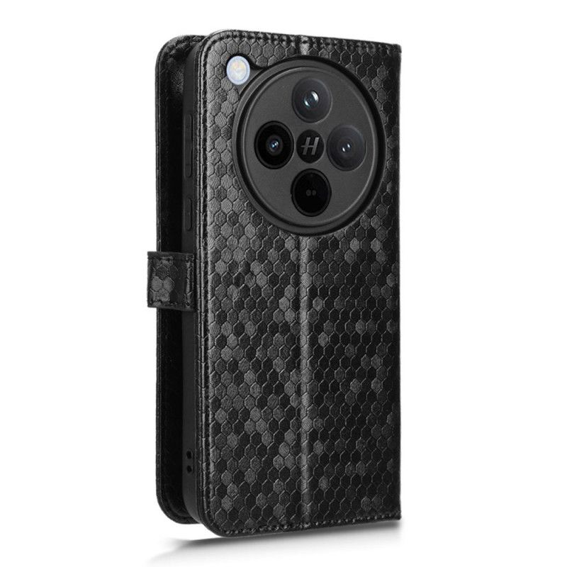 Fodral För Oppo Find X8 Glänsande Remprickar