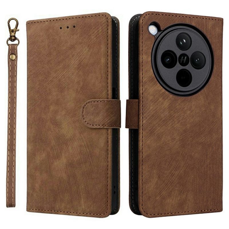 Fodral Oppo Find X8 Rfid-skydd I Mockaeffekt