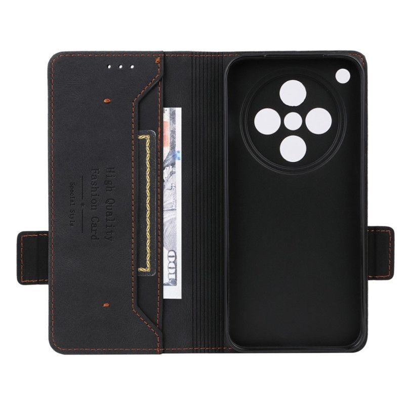 Fodral Oppo Find X8 Vintage Mockaeffekt