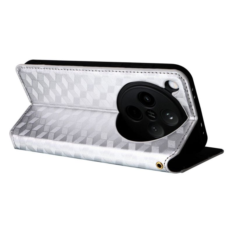 Folio-fodral Oppo Find X8 Telefonfodral 3d-diamanter