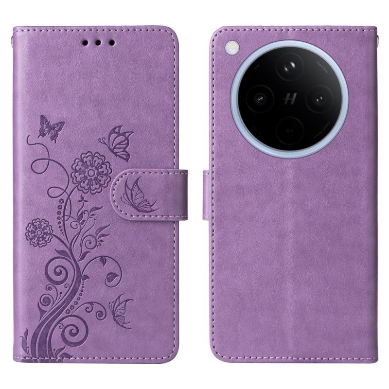 Läderfodral Oppo Find X8 Telefonfodral Tryckt Mönster