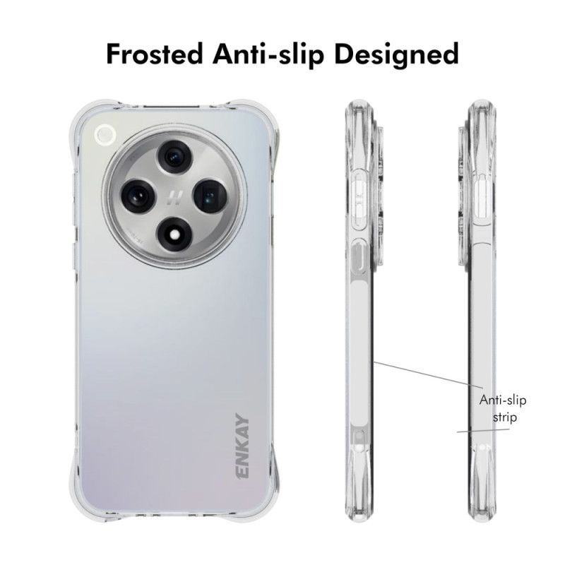 Skal För Oppo Find X8 Förstärkt Genomskinlig