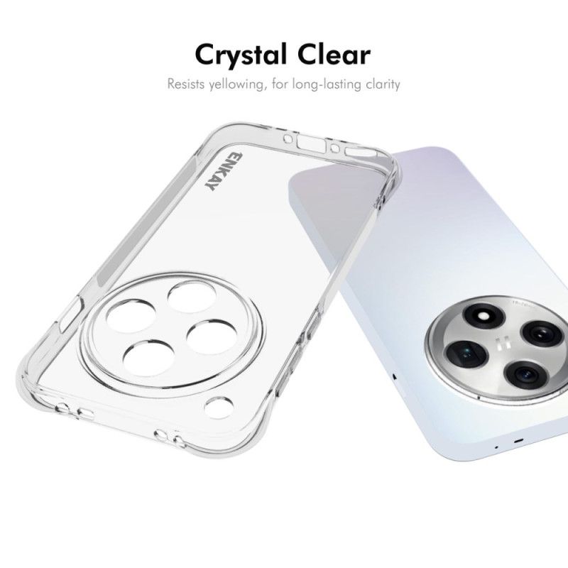 Skal För Oppo Find X8 Förstärkt Genomskinlig