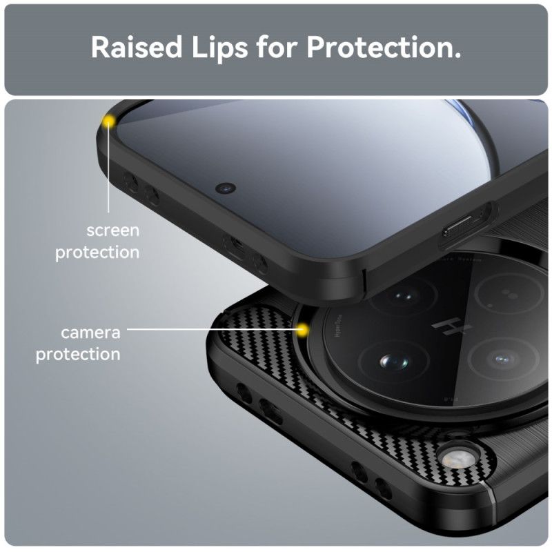 Skal Oppo Find X8 Borstad Kolfiber