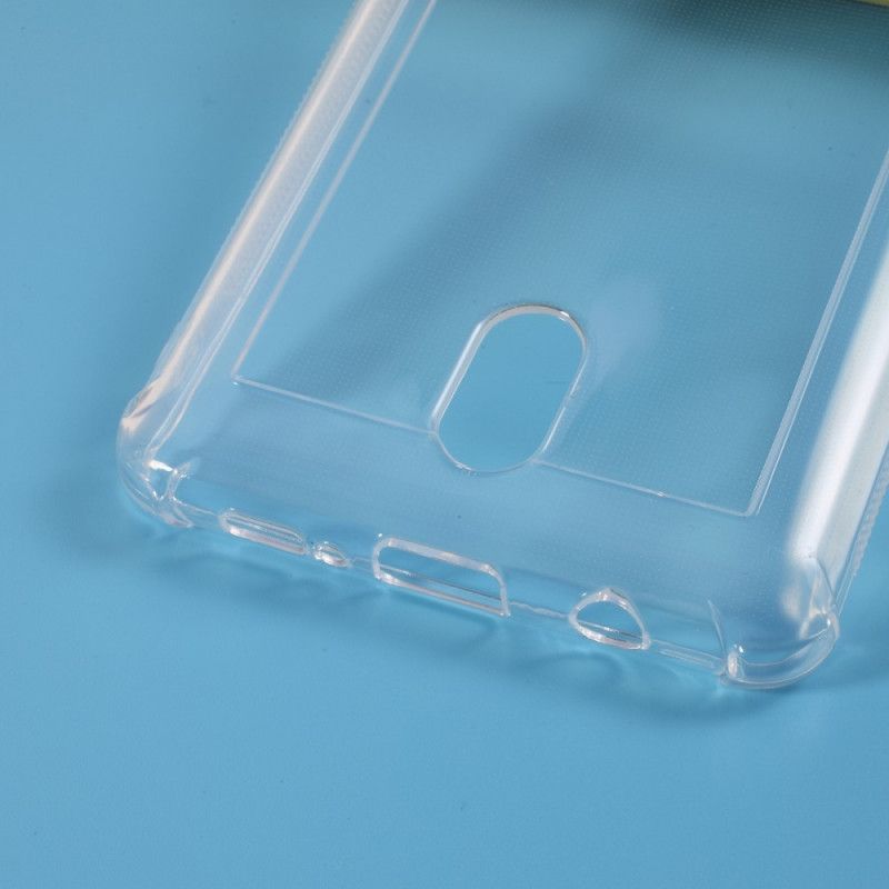 Skal för Samsung Galaxy A51 5G Transparent Korthållare