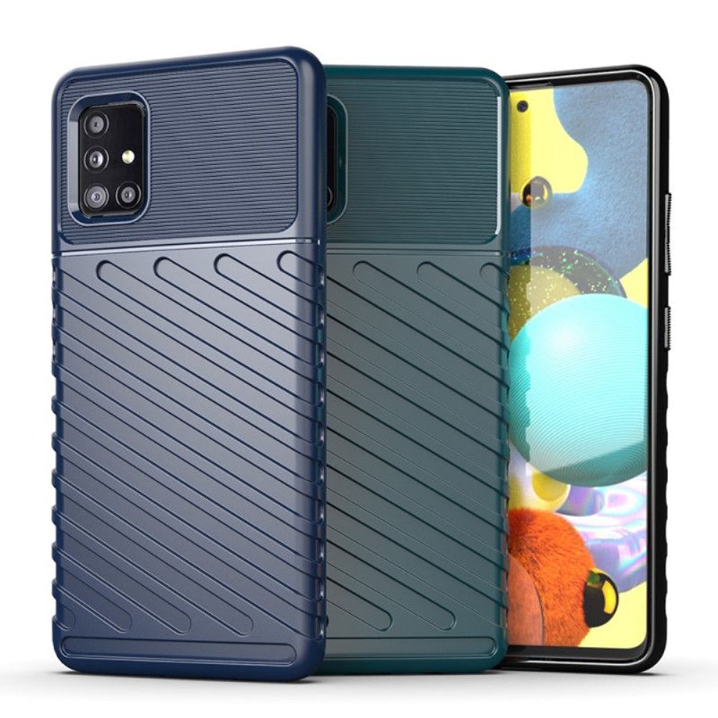 Skal Samsung Galaxy A51 5G Svart Åskserie