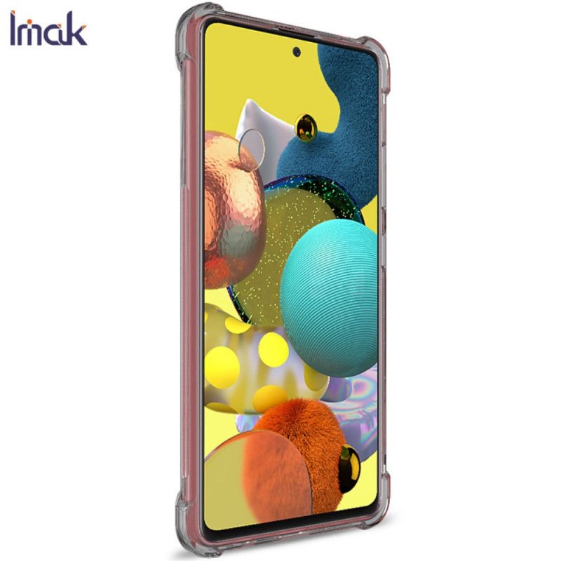 Skal Samsung Galaxy A51 5G Svart Imak Silkeslen