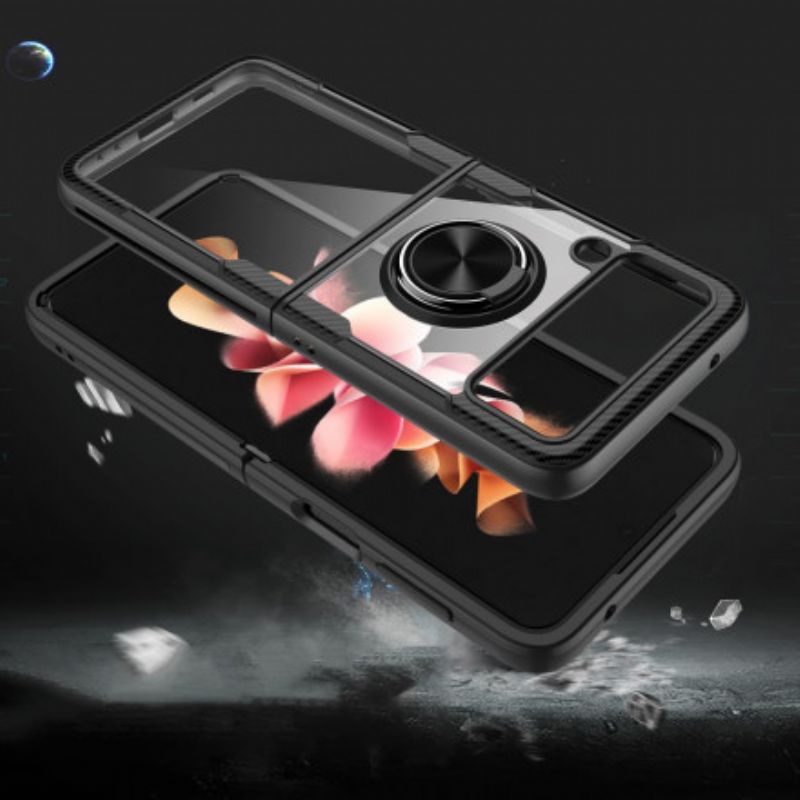 Skal För Samsung Galaxy Z Flip 3 5g Hybrid Magnetisk Ring