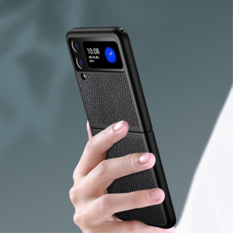 Skal Samsung Galaxy Z Flip 3 5g Stil Läderdesign