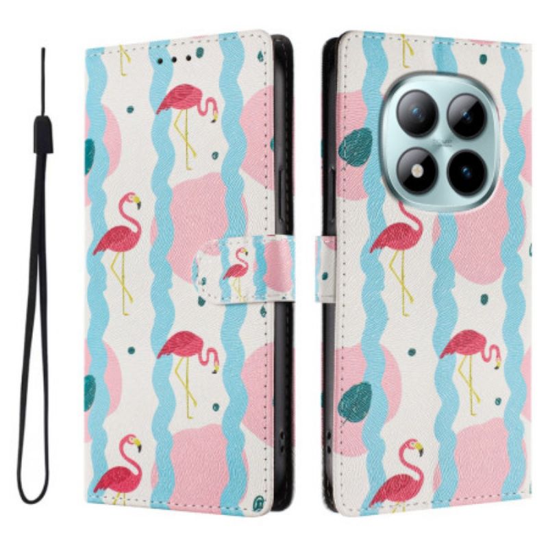 Fodral För Xiaomi Redmi Note 15 Pro Plus 5g Flamingos